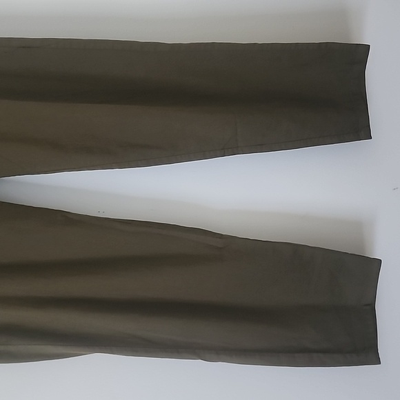 Eileen Fisher Oeganic Cotton Cropped Trousers Pants Size 2P - Picture 3 of 9